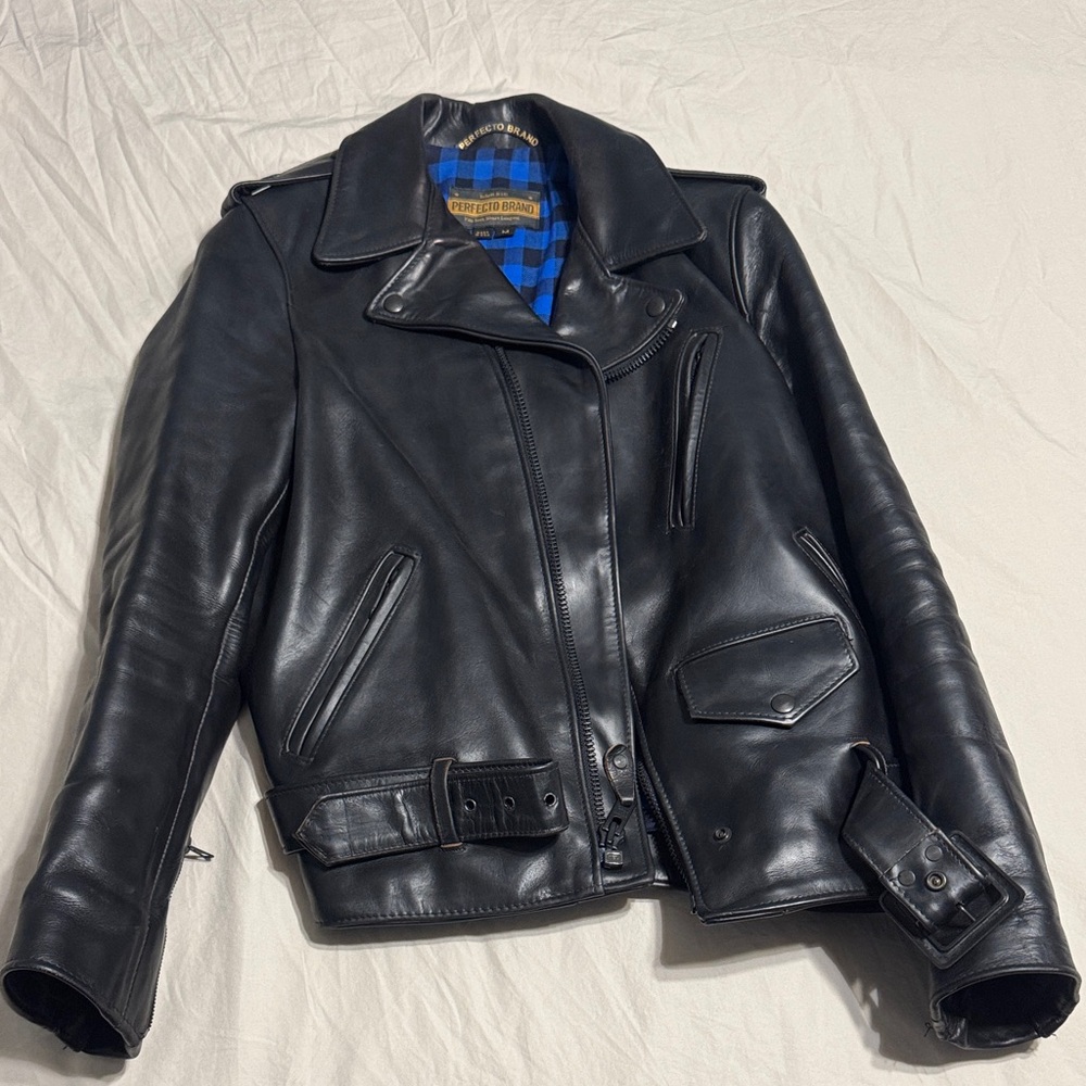 Schott NYC Perfecto® Steerhide Motorcycle Jacket. P613s